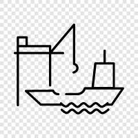 Houston, Texas, Schifffahrt, Hafen symbol