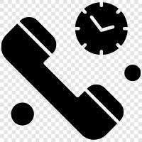 how long, duration, time, Call Duration icon svg