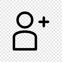 how to add contact, how to add, Add Contact icon svg