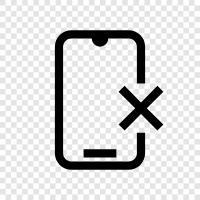 how, mobile cancel icon svg