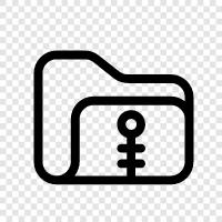 create a zip folder, how to zip, Zip Folder icon svg