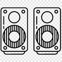 loud speakers icon svg
