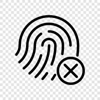 how to remove fingerprint, how to get, remove fingerprint icon svg