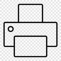 Canon, Epson, Brother, Printer icon svg