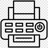 Canon, Brother, Epson, Lexmark icon svg