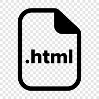 HTMLDateien, HTMLDokument, HTMLDateiformat, HTMLDokumentformat symbol