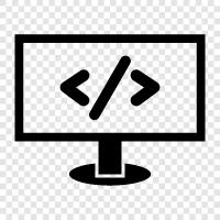 html, css, php, javascript icon svg