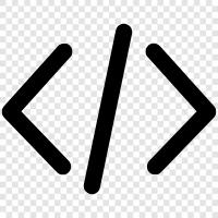 html5, online, web, coding icon svg