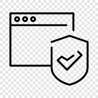 https, encrypted, SSL, security icon svg