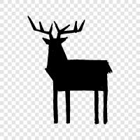 hunting, animals, fourlegged friends, bucks icon svg