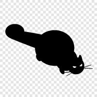 hunting, big cat, tracking, cats icon svg