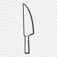 hunting knife, outdoor knife, tactical knife, kitchen knife icon svg