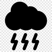 Hurrikan, Tornado, Unwetter, Wetter symbol