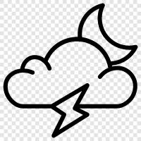 hurricane, tornado, heavy rain, snow icon svg