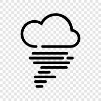 hurricane, tornado, flash flood, severe weather icon svg