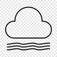 Hurricane, Weather, Water, Torrential icon svg