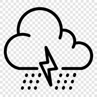 hurricane, tornado, thunderstorm, rain icon svg