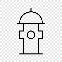 Hydrant, Fire Hydrant icon svg