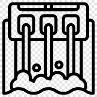 Wasserkraft symbol