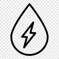 hydropower, solar energy, wind energy, tidal power icon svg