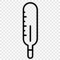 hygrometer, thermocouple, fever, temperature icon svg