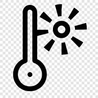 Hygrometer, Thermostat, Thermostatic, Therm icon svg