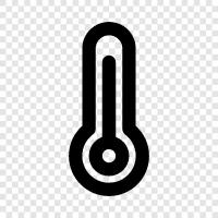 Hygrometer, Thermostat, Thermometer for Kids, Thermometer icon svg