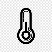 hygrometer, thermometer for children, fever thermometer, digital icon svg