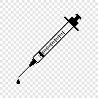 hypodermic, injection, medicine, pharmaceutical icon svg