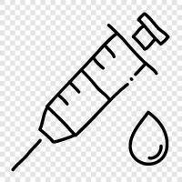 Hypodermic Needle, Intravenous Needle, Ins, Hypo Needle icon svg