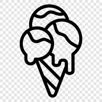 Ice Cream Cone Maker, Ice Cream Cone Shop, Ice Cream C, Ice Cream Cone icon svg