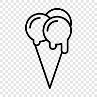 Ice Cream Cone Maker, Ice Cream, Ice Cream Cone icon svg