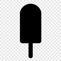 ice cream, frozen treat, summertime, Popsicle icon svg