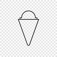 Ice Cream Parlor, Italian Ice, Soft Serve, Sundae icon svg