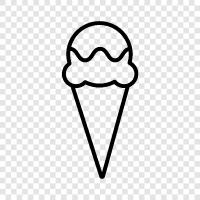 Ice Cream Parlour, Ice Cream Truck, Ice Cream Sundae, Ice Cream icon svg