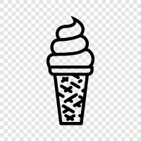 Ice Cream Shop, Ice Cream Parlor, Ice Cream Truck, Ice Cream icon svg