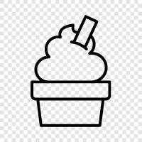 Ice Cream Sundae, Ice Cream Sandwich, Sundae, Blizzard icon svg