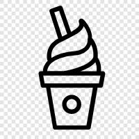 ice cream sundae, ice cream truck, ice cream parlor, ice icon svg