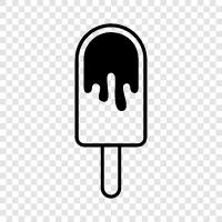 ice cream, frozen dessert, dulce de leche, cream icon svg