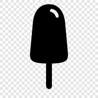 ice pop, frozen treat, popsicle stick, popsicle stand icon svg