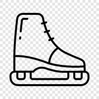 ice skate, ice skating, ice skating rink, skating icon svg