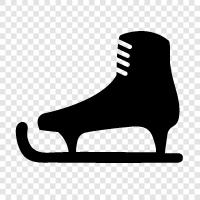 ice skaters, ice skating, skate, skating icon svg