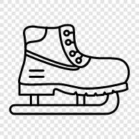 Ice Skating, Ice Skating Rink, Ice Skating Tips, Ice Skate icon svg