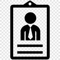 Id Card Template icon