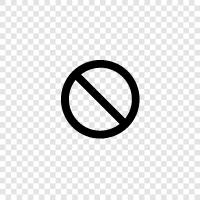 illegal, unconstitutional, prohibited icon svg