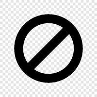 illegal, forbidden, not allowed, not recommended icon svg