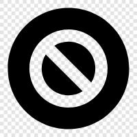 illegal, unconstitutional, prohibited icon svg