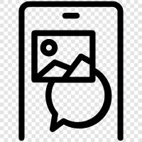 image sending, send photos, share photos, send pictures icon svg