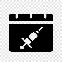 Immunization, Vaccine, MMR, DTaP icon svg