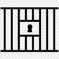 incarceration, jail, penal colony, Prison icon svg